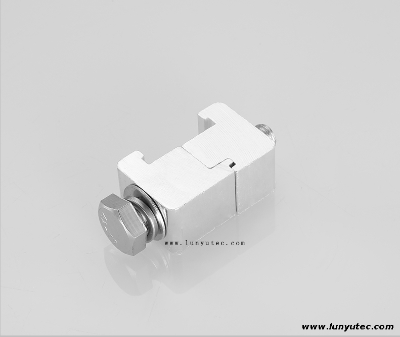 M10 ISO Double Wall Clamp Aluminium Vacuum Fittings Semiconductor
