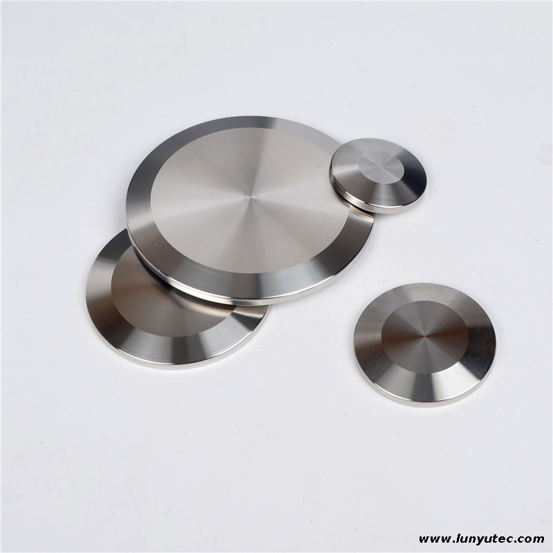 Stainless Steel Vacuum KF Blank Flange For Semiconductor Industry