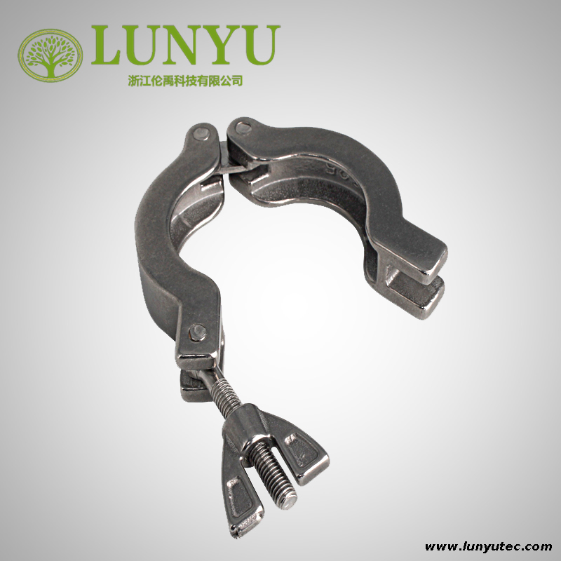 Stainless Steel Vacuum KF Clamp For Semiconductor Industry