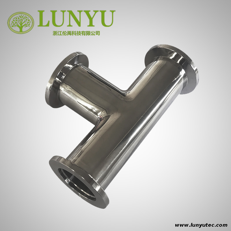 KF-ISO Vacuum Tee For Semiconductor Industry