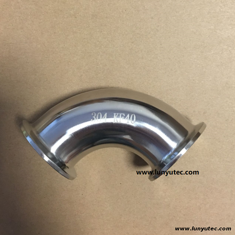 Vacuum KF Fittings Elbow For Semiconductor Industry 