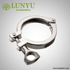 Stainless Steel Sanitary Heavy Duty Clamp Single Pin Clamp 