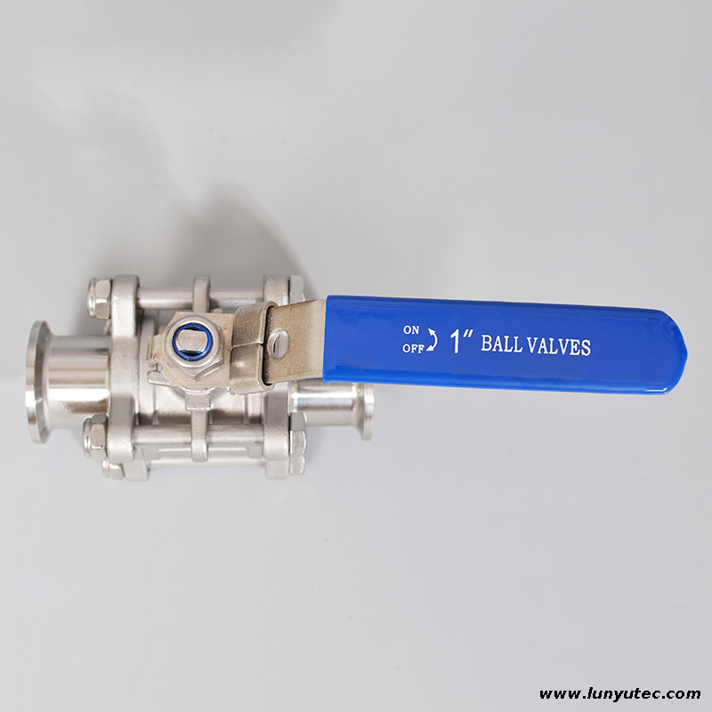 Stainless Steel Vacuum KF Ball Valve For Semiconductor Industry