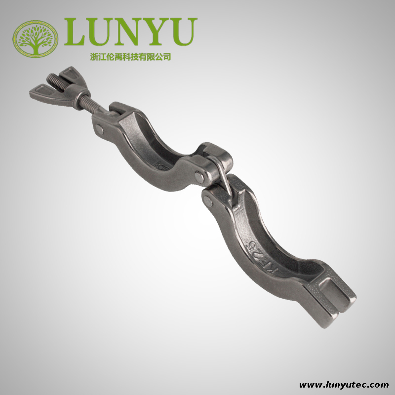 Stainless Steel Vacuum KF Clamp For Semiconductor Industry