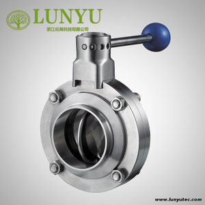 Stainless Steel Sanitary Weld Butterfly Valve