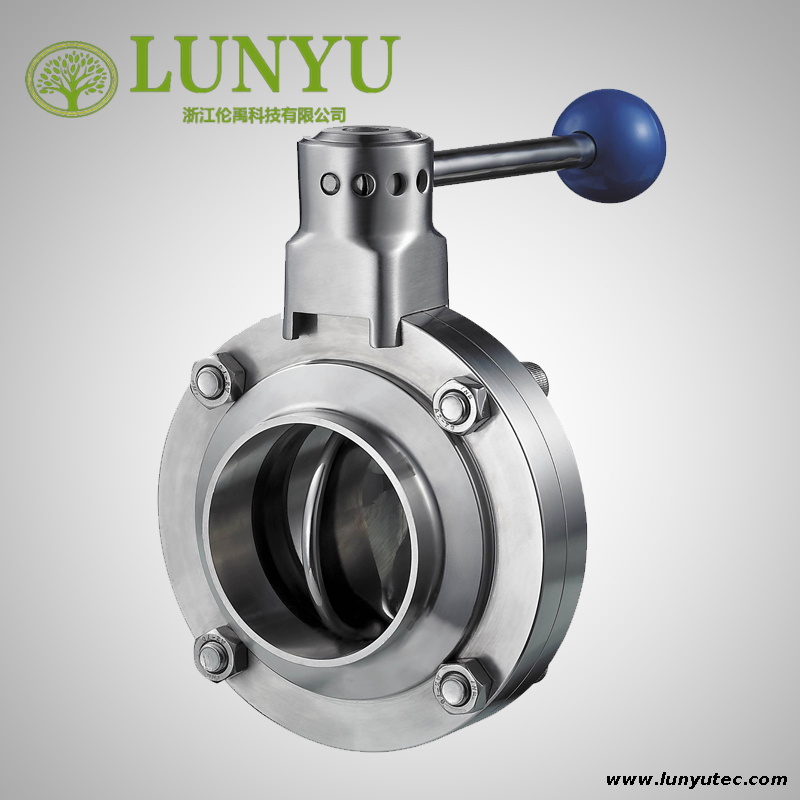 Stainless Steel Sanitary Weld Butterfly Valve
