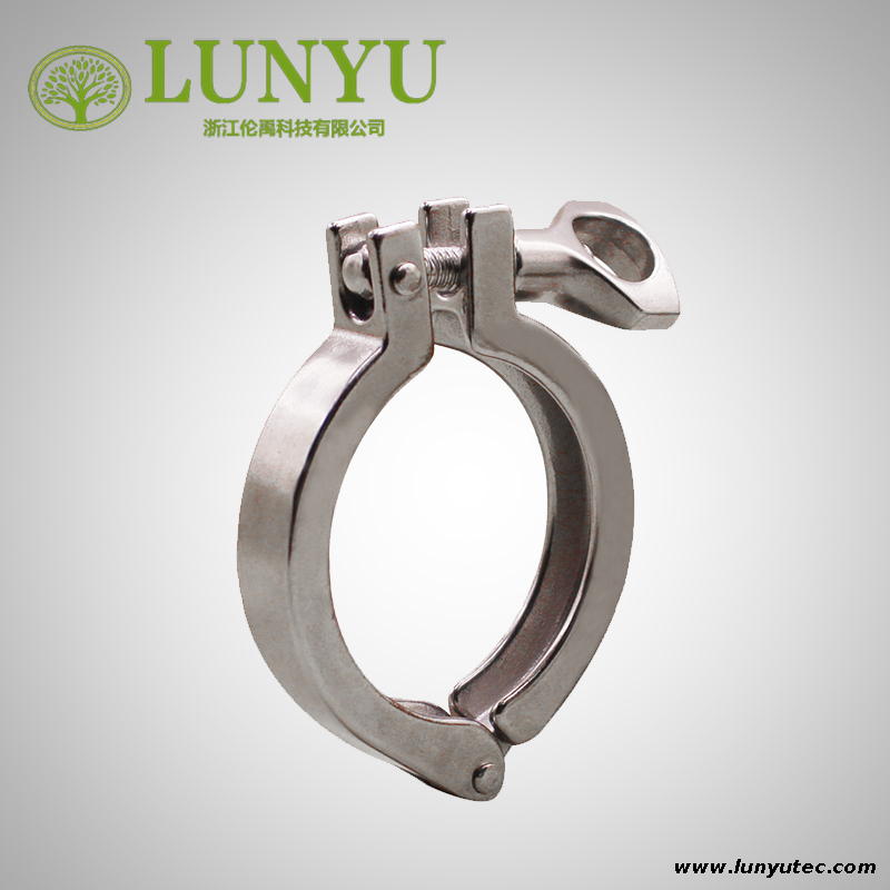 Stainless Steel Sanitary Heavy Duty Clamp Single Pin Clamp 