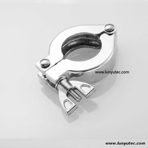 Aluminum Single Pin Vacuum Clamp NW KF