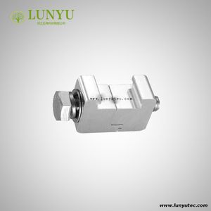 M10 ISO Double Wall Clamp Aluminium Vacuum Fittings Semiconductor