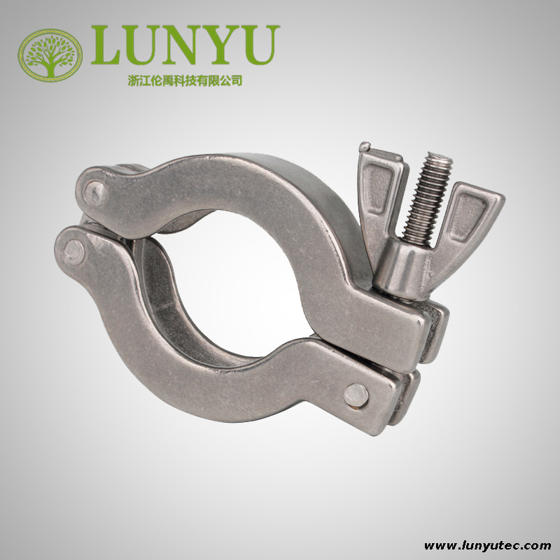 Stainless Steel Vacuum KF Clamp For Semiconductor Industry