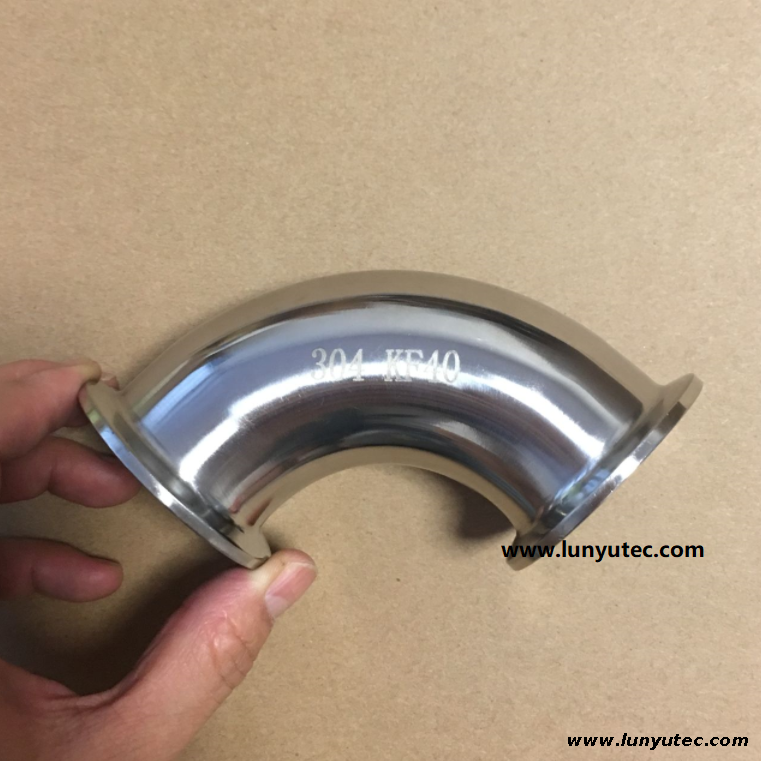 Vacuum KF Fittings Elbow For Semiconductor Industry 
