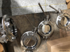 Stainless Steel Powder Discharge Butterfly Valve Manual Type