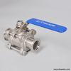 Stainless Steel Vacuum KF Ball Valve For Semiconductor Industry