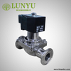 Stainless Steel Sanitary Clamp Solenoid Valve 
