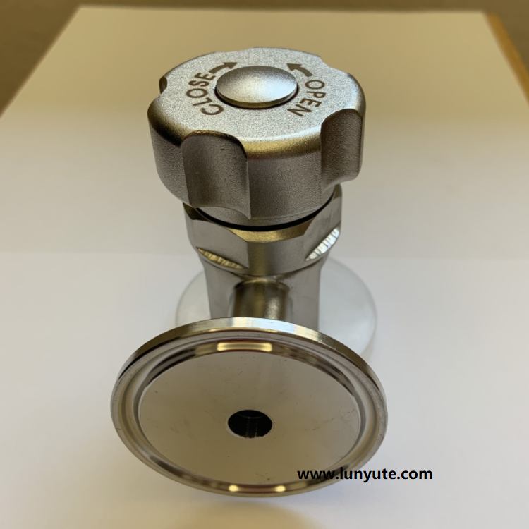 Sanitary Stainless Steel Sample Valve For Beer Brewery