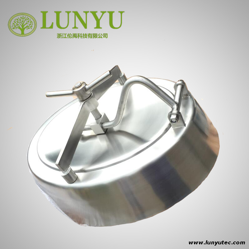 Stainless Steel Oval Shadowless Manway For Beer Tank