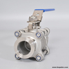 Stainless Steel Vacuum KF Ball Valve For Semiconductor Industry