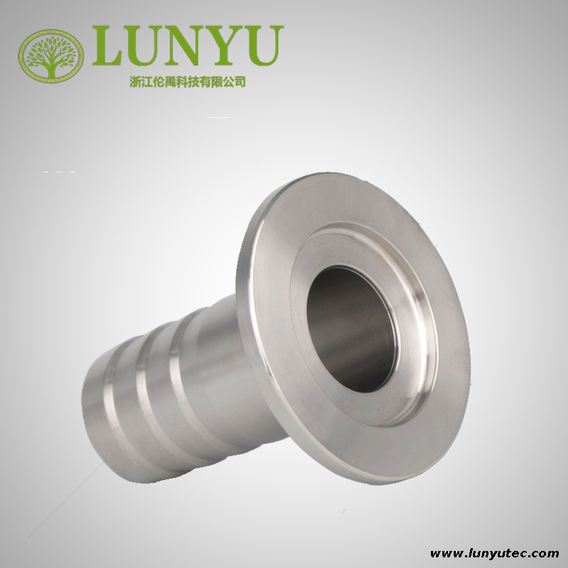 KF-ISO Stainless Steel Vacuum Hose Barb For Semiconductor Industry