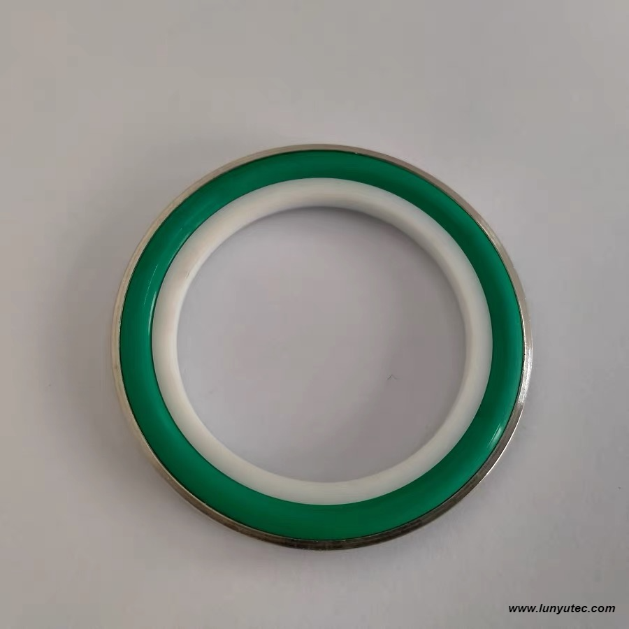  KF Vacuum PTFE Centering Aluminum Outering For Semiconductor Industry