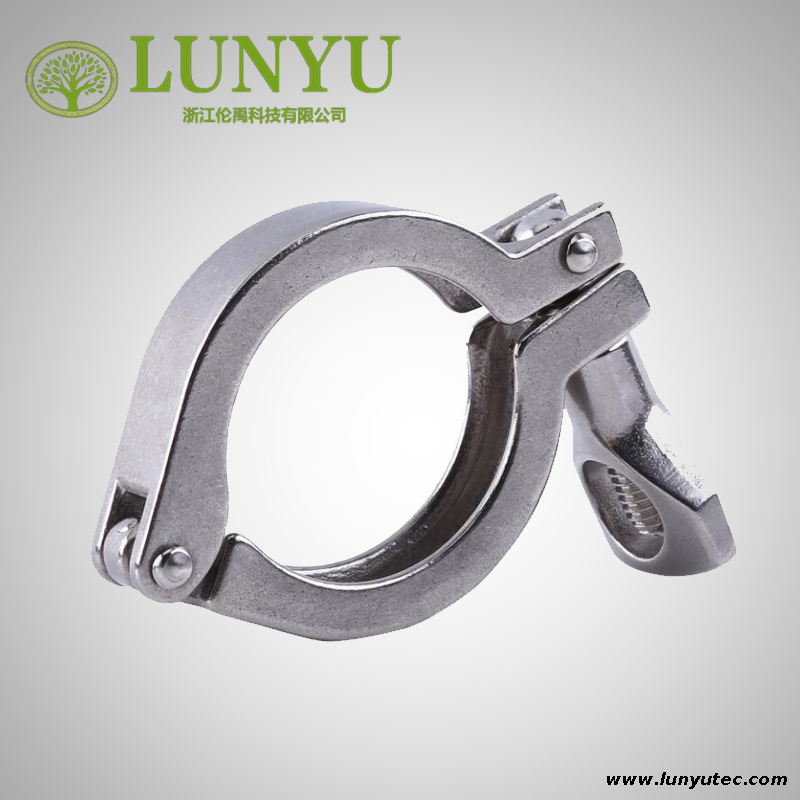 Stainless Steel Sanitary Heavy Duty Clamp Single Pin Clamp 