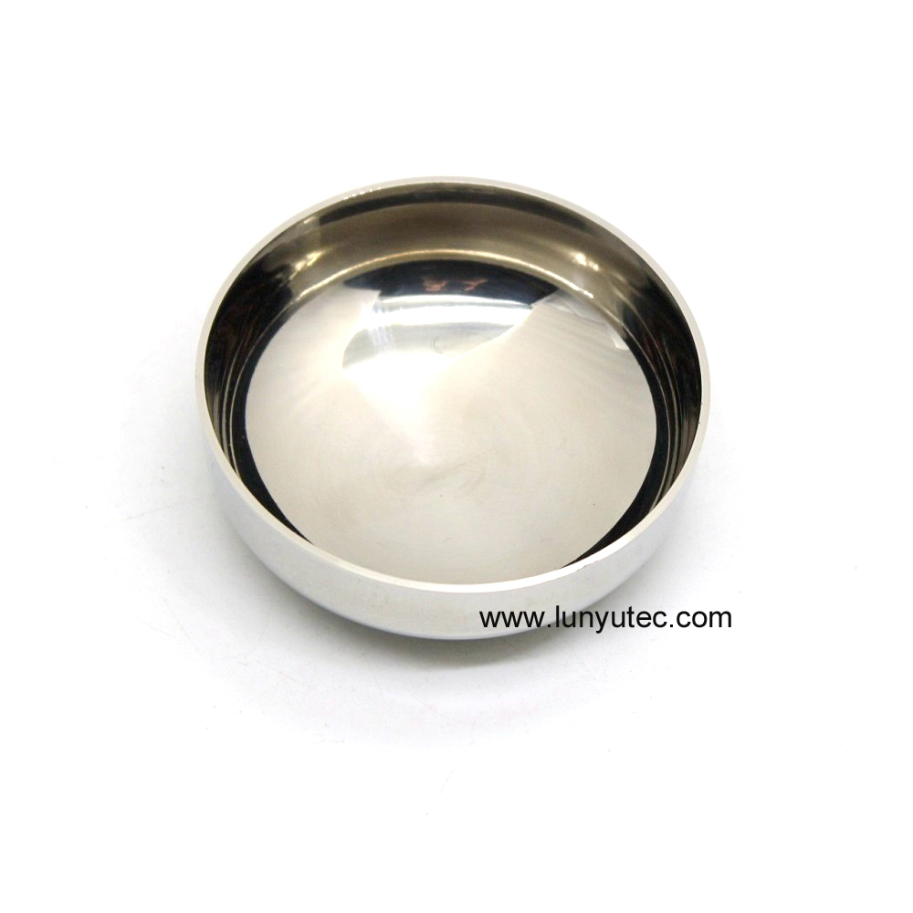 Sanitary Stainless Steel Pipe Cap Mirror Polish 304 316L 19-325MM