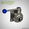 Stainless Steel Sanitary Butterfly Valve For Wine Industry