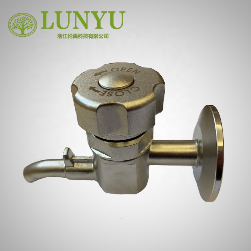 Sanitary Stainless Steel Sample Valve For Beer Brewery