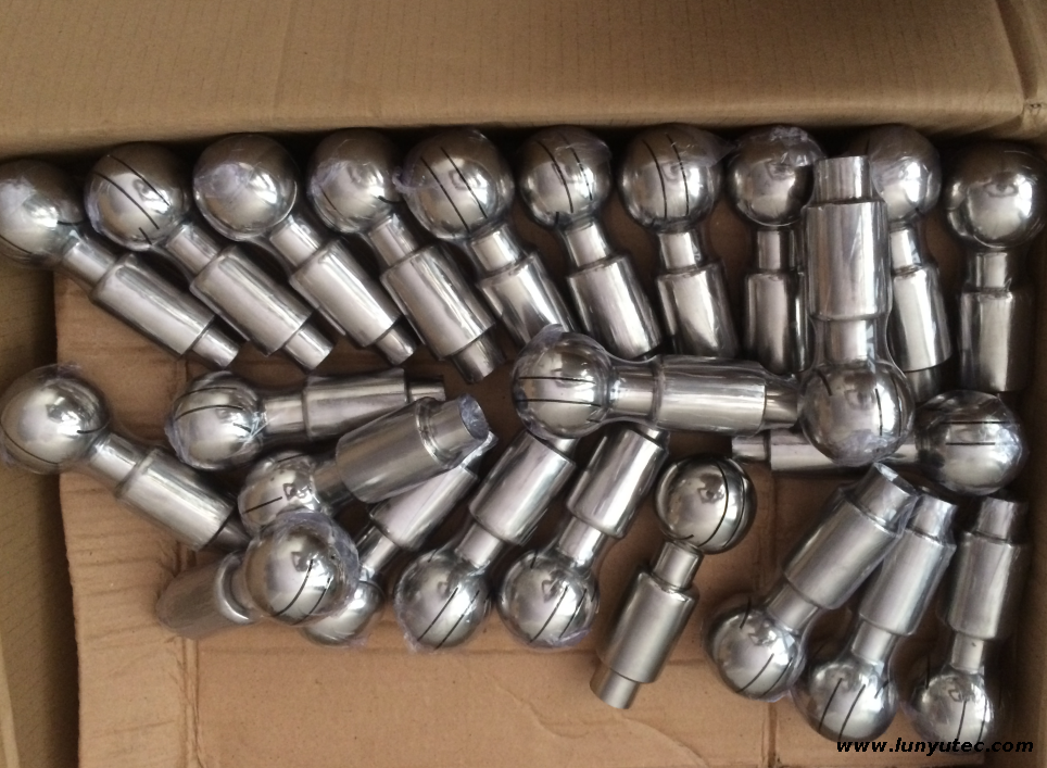 Stainless Steel Sanitary Rotary Spray Ball For Tank