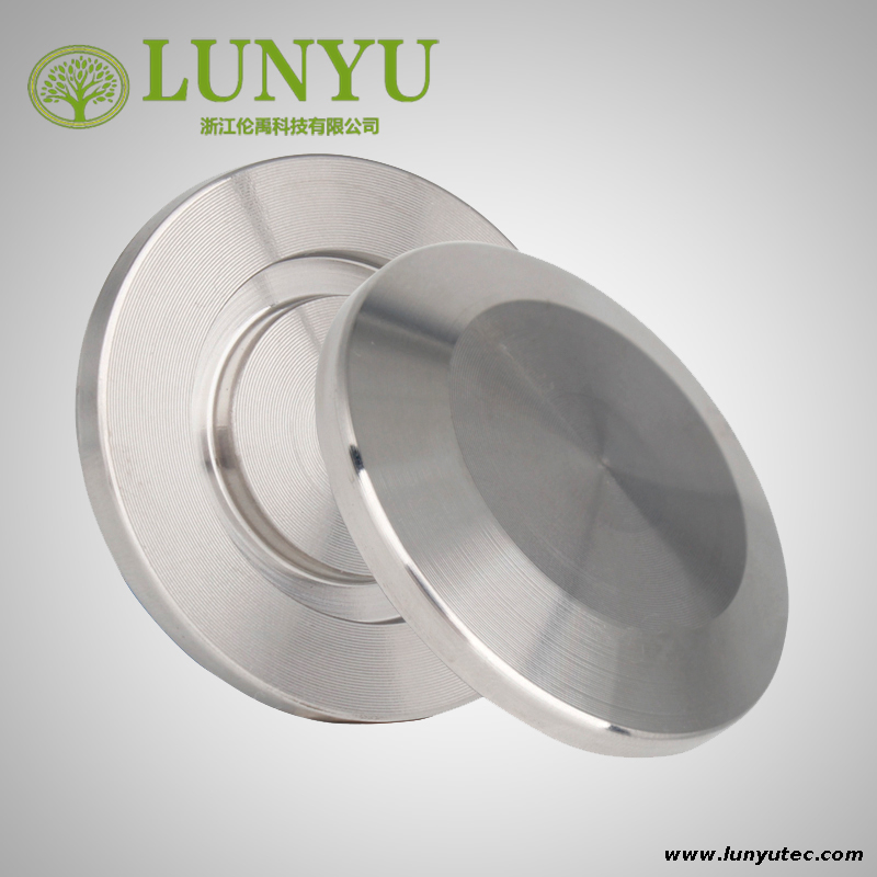 Stainless Steel Vacuum KF Blank Flange For Semiconductor Industry