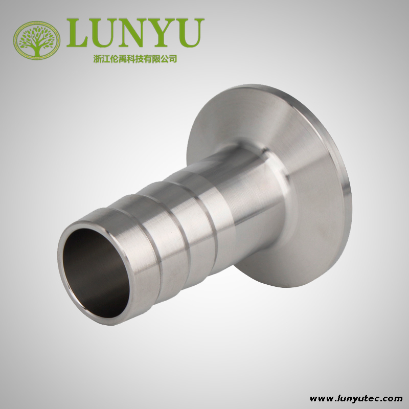 KF-ISO Stainless Steel Vacuum Hose Barb For Semiconductor Industry