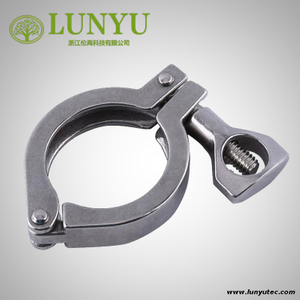 Stainless Steel Sanitary Heavy Duty Clamp Single Pin Clamp 
