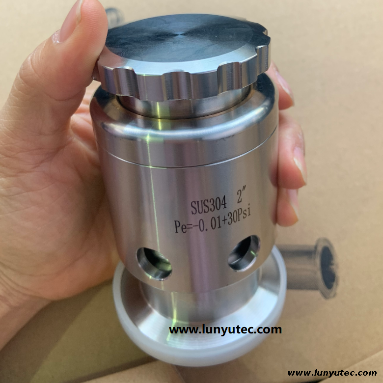 Stainless Steel Manual Adjusted Pressure Relief Valve 