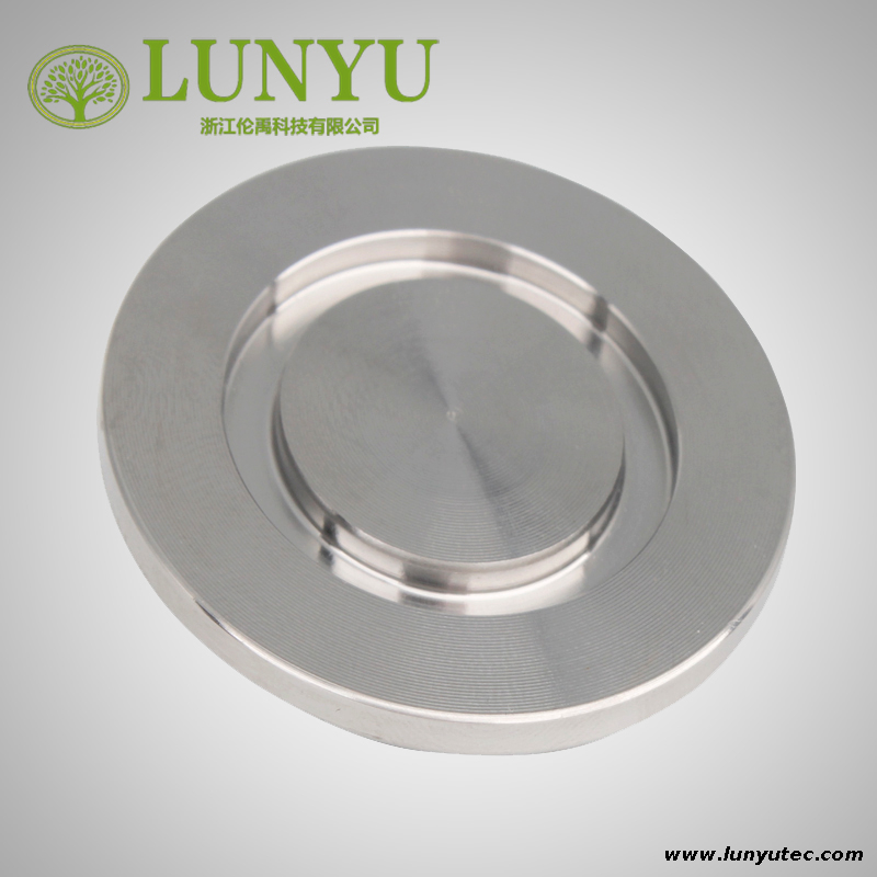 Stainless Steel Vacuum KF Blank Flange For Semiconductor Industry