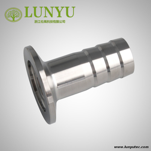 KF-ISO Stainless Steel Vacuum Hose Barb For Semiconductor Industry