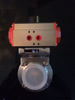 Stainless Steel 304 Sanitary Pneumatic Butterfly Valve 