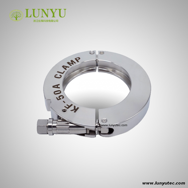 KF High Tension Vacuum Clamp With Lock SS304 