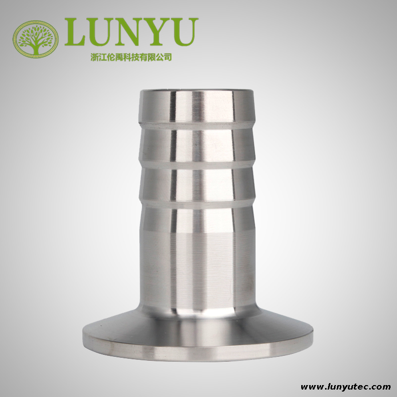 KF-ISO Stainless Steel Vacuum Hose Barb For Semiconductor Industry