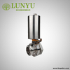 Stainless Steel Sanitary Pneumatic Butterfly Valve