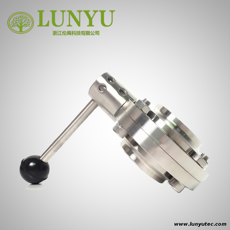 Stainless Steel Sanitary Weld Butterfly Valve