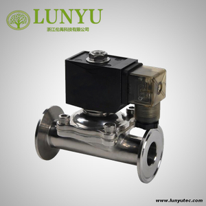 Stainless Steel Sanitary Clamp Solenoid Valve 